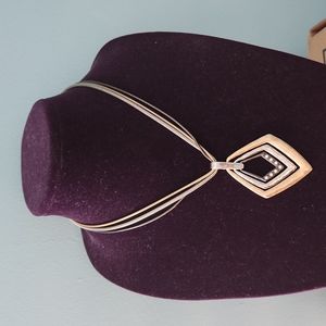 Chico's mixed metal necklace